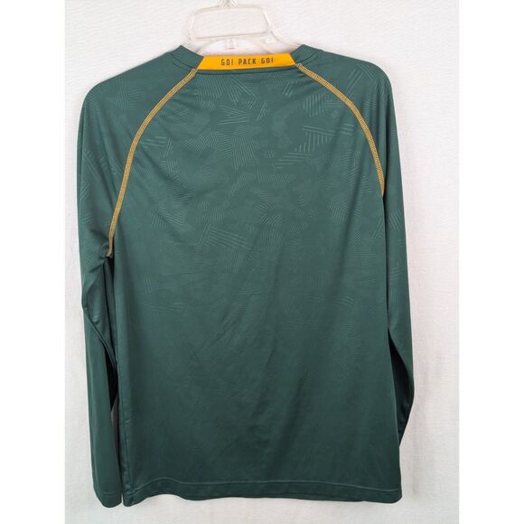 Fanatics Green Bay Packers Dri-Fit Long Sleeve Shirt Men's Size Medium - Picture 10 of 12